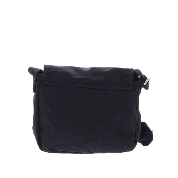 Kipling Sabian Crossbody Mini Bag Black Front Flap Zip Pocket Shoulder Bag - Picture 2 of 4